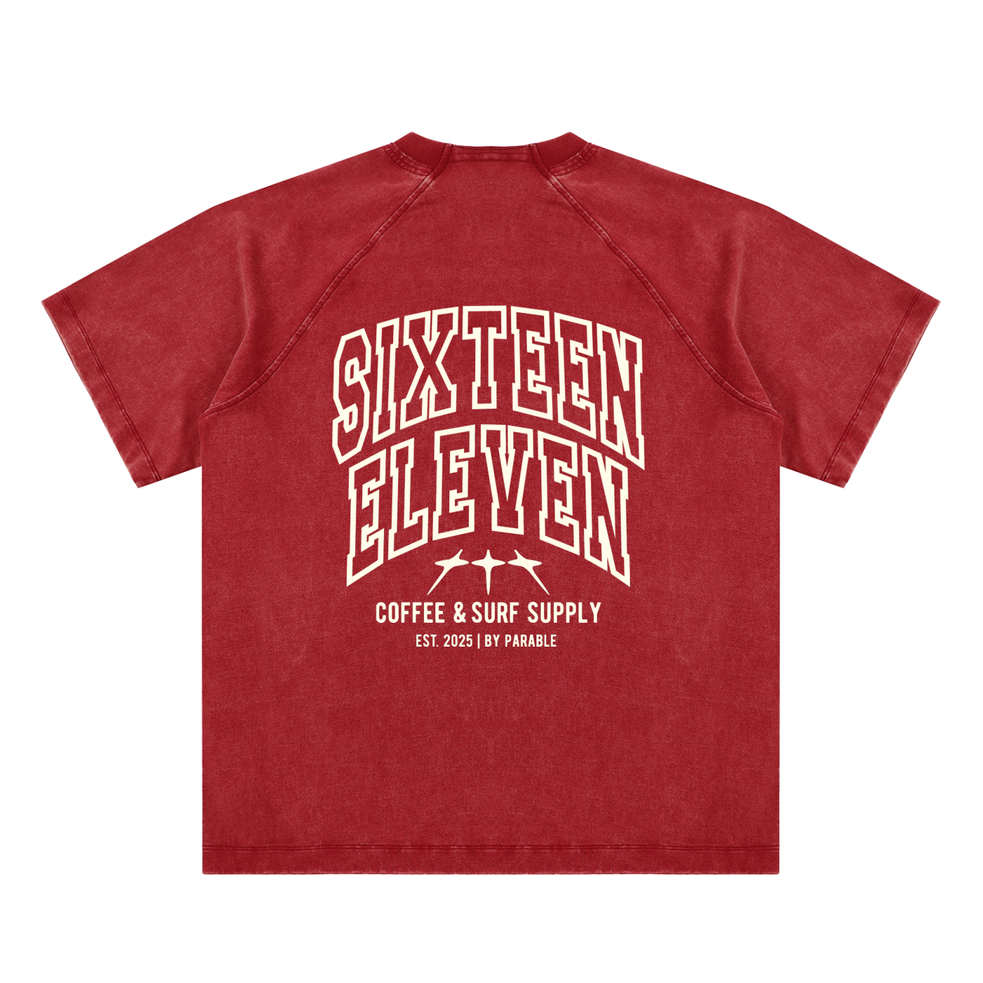 Raglan Cotton Tee "Trinity Dept."