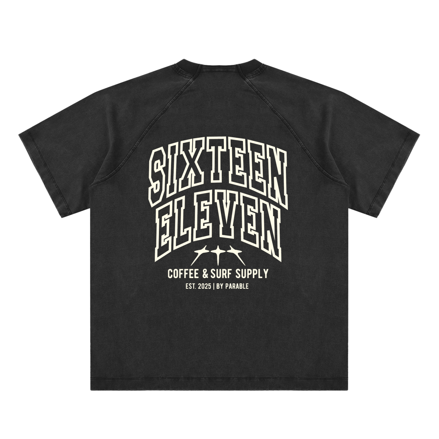 Raglan Cotton Tee "Trinity Dept."